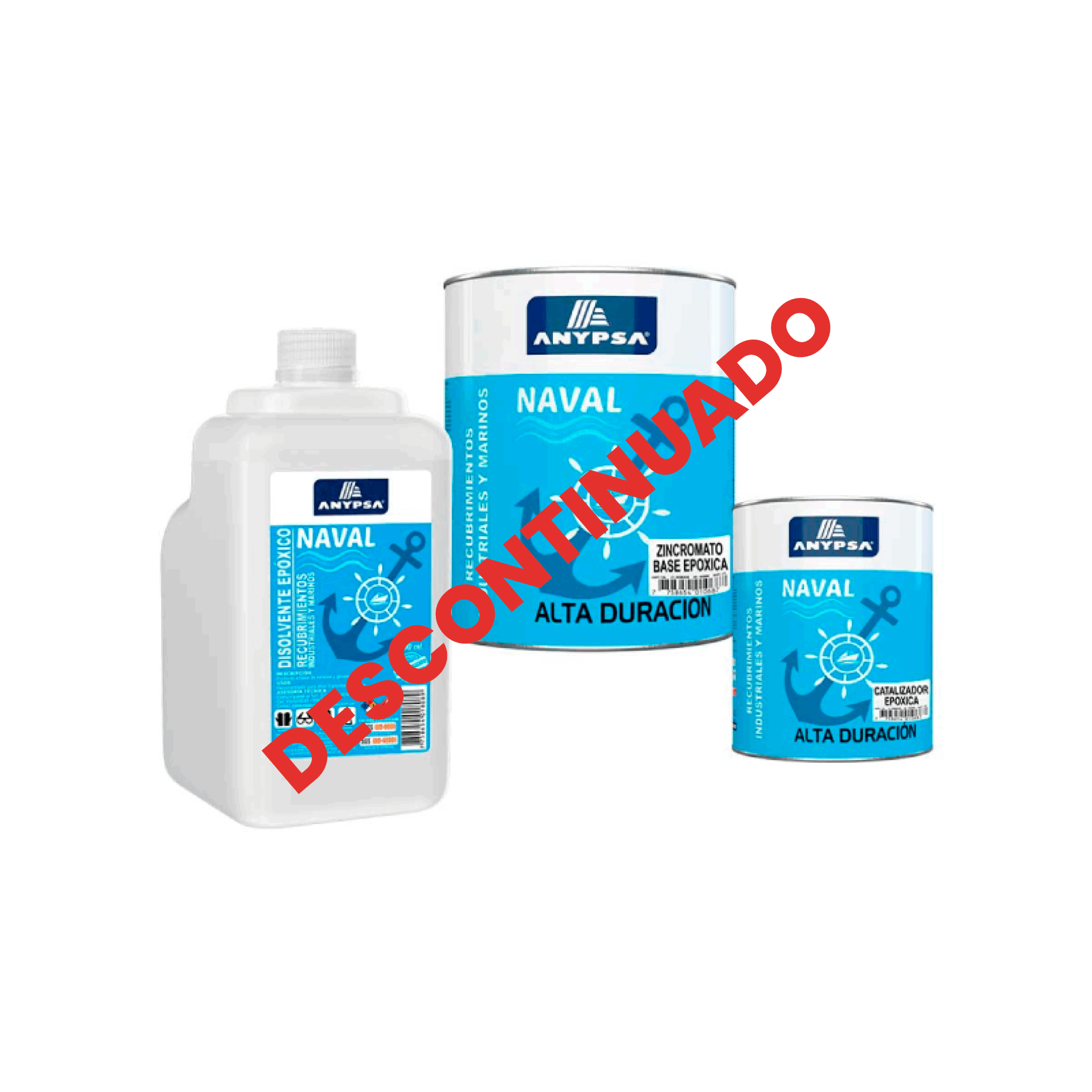 Base zincromato epóxico Alta duración Anypsa